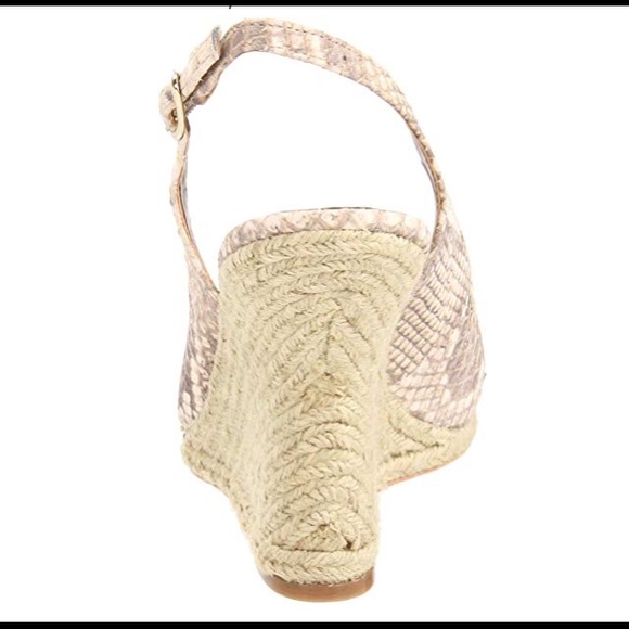 NWOT Sam Edelman Arianna Espadrilles snakeskin - Picture 6 of 8